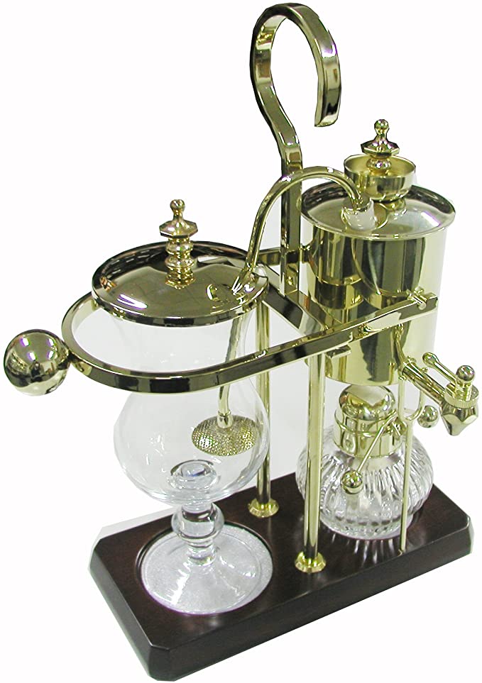 Royal Belgian Balancing Siphon Coffee Maker - Gold