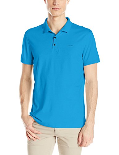 Calvin Klein Men's Liquid Cotton Polo