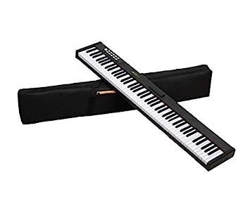 Medellin Digital Piano Black DP-01-BK Semi Weighted 88 Keys with Sustain Padel and Bag