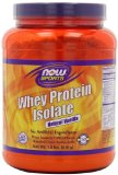 NOW Foods Whey Protein Isolate Vanilla 18 LB