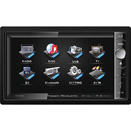 6.5" Double DIN Motorized Flip-Out In-Dash Receiver with USB/SD and Bluetooth