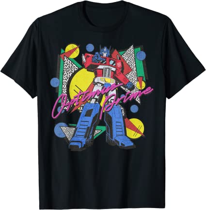 Transformers Retro Optimus Prime T-Shirt