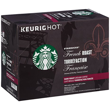 Starbucks Coffee Keurig K-Cups, French Roast Dark, 96 Count