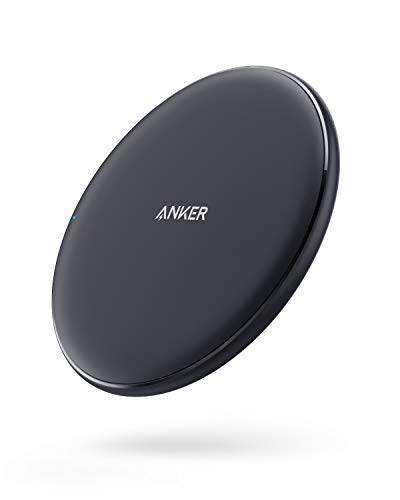 Wireless Charger, Anker 10W Wireless Charging Pad, Qi-Certified, Compatible iPhone Xs Max/XR/XS/8/8 Plus, iPhone X, 10W Fast-Charging Samsung Galaxy S9/S9 /S8/S8 /S7/S7 Edge More