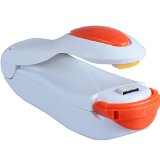 Orblue Bag Heat Sealer - Food Saver and Creates Airtight Containers - Cabinet Accessory Orange