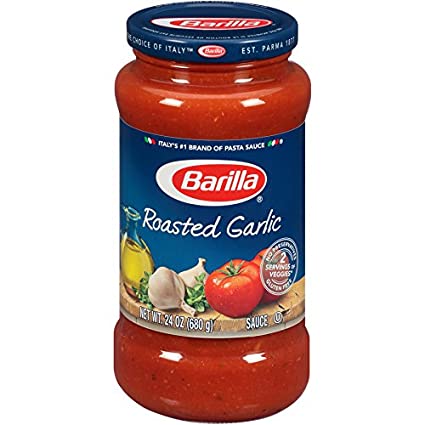 Barilla Pasta Sauce, Roasted Garlic, 24 Ounce