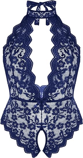 Avidlove Womens Plus Size Lingerie Sexy Lace Bodysuit Teddy Babydoll 14W-24W