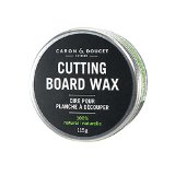 Caron and Doucet - Coconut Cutting Board Wax and Butcher Block Wax Conditioner and Finish - 100 Plant Based Refined Coconut Oil and Natural Waxes Rice Bran Does Not Contain Mineral Oil Petroleum