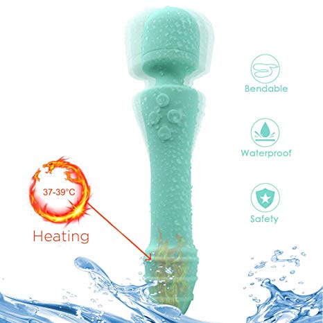 Tissue Vibrator for Women LED USB Charging for Muscles, Back, Foot, Neck, Shoulder, Leg, Calf Pain Relief - Cordless Electric Percussion Full Body Massager with Portable Design Gift