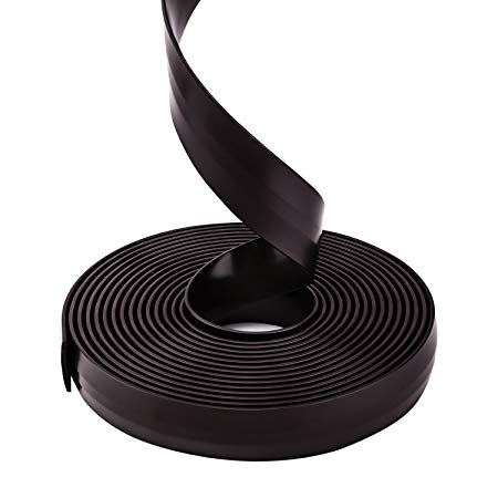 Housolution Boundary Marker, 13 Feet Magnetic Boundary Markers Strip Woks for Neato Robotic Vacuum Cleaner, Alternative Accessory Tapes, Black