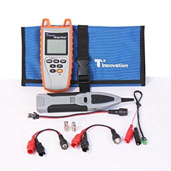 T3 Innovation SSK250 Snap Shot Cable Fault Finder, Includes TrakAll Tone Probe and Hanging Pouch, 3,000' Capacity
