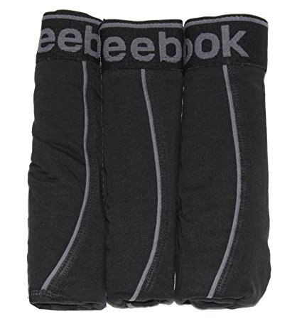 Reebok Men's 3 Pack Stretch Boxer Briefs