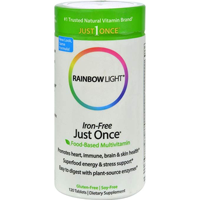 Rainbow Light Just Once Iron Free