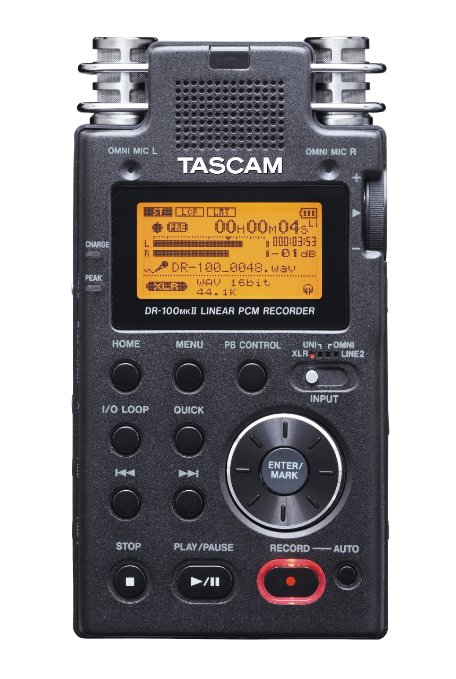 TASCAM DR-100mkII 2-Channel Portable Digital Recorder