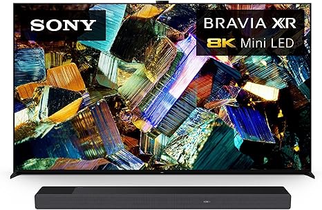 Sony 85 Inch 4K Ultra HD TV Z9K Series:BRAVIA XR 8K Mini LED Smart Google TV, Dolby Vision HDR, Exclusive Features for PS 5 XR85Z9K-2022 w/HT-A7000 7.1.2ch Dolby Atmos Sound Bar Surround Home Theater