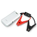 BESTEK 400A Peak Current Portable Car Jump Starter Power Bank with 11000mAh CapacityAdvanced Safety Protection and Built-in LED Flashlight1A and 21A USB Charging Ports