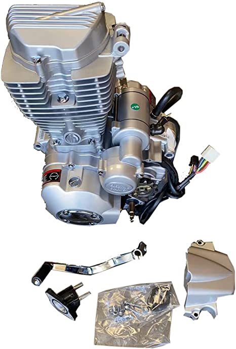 X-PRO 4-stroke Vertical ATVs Engine with Manual Transmission w/Reverse, Electric Start for 200cc 250cc ATVs