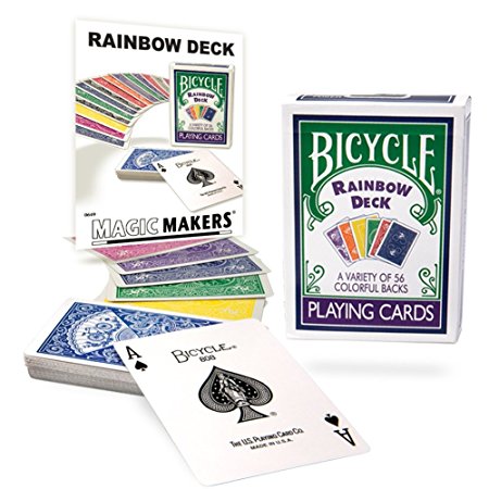 Magic Makers Rainbow Deck with Instructional Bonus Tricks