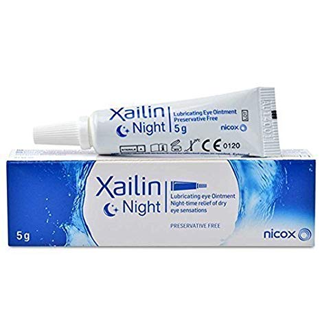 Xailin Night lubricating eye ointment 5g tube by Xailin
