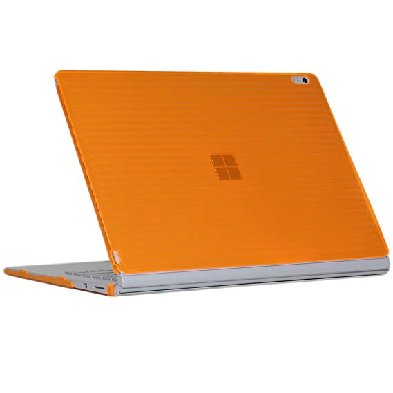 iPearl mCover Hard Shell Case for 15-inch Microsoft Surface Book 2 Computer (MS-SBK2-15 Orange)