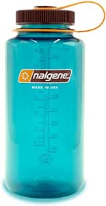 Nalgene Sustain Tritan BPA-Free Water Bottle Made with Material Derived from 50% Plastic Waste, 32 OZ, Wide Mouth