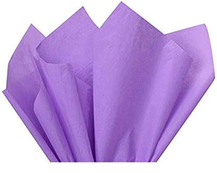 Soft Lavender Purple Bulk Tissue Paper 15 Inch x 20 Inch (100 count) Flexicore Packaging®
