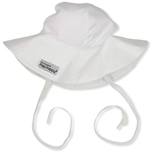 Flap Happy Baby Floppy Sun Hat UPF 50 , Highest Certified UV Sun Protection, Azo-free dye
