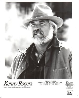 PHOTO C9927 Kenny Rogers Coward of the County
