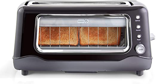 Dash DVTS501BK Toaster, 2 Slice, Black