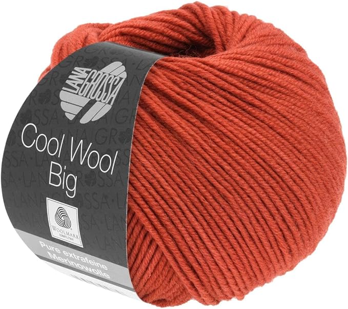 Lana Grossa Cool Wool Big, 999 Terracotta Yarn