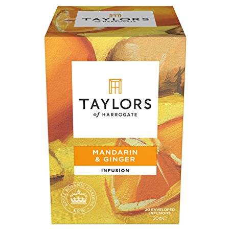 Taylors of Harrogate Mandarin & Ginger Infusion, 20 Count