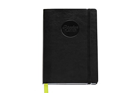 Passion Planner - Compact Size (A5 - 5.5"x8.5") (Academic '17-'18 Timeless Black)