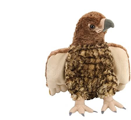 Wild Republic Red Tailed Hawk Plush, Stuffed Animal, Plush Toy, Gifts Kids, Cuddlekins, 12 Inches