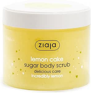 Ziaja Lemon Cake Exfoliante Corporal De Azúcar, color Amarillo, 300 ml