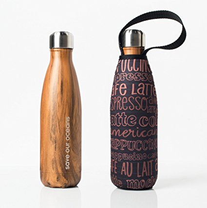 BBBYO Premium Double Wall Insulated Stainless Steel Water Bottle   Protective Carry Cover available in 17oz, 25oz and 34oz sizes. NEW STYLES IN STOCK NOW!!!