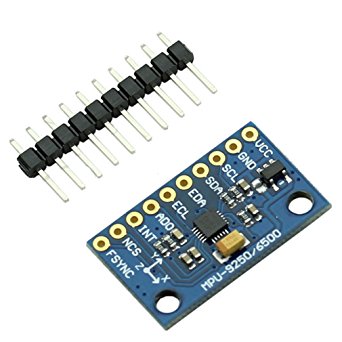 HiLetgo® MPU9250/6500 9-Axis 9 DOF 16 Bit Gyroscope Acceleration Magnetic Sensor 9-Axis Attitude  Gyro Accelerator Magnetometer Sensor Module IIC/SPI for Arduino GY-9250