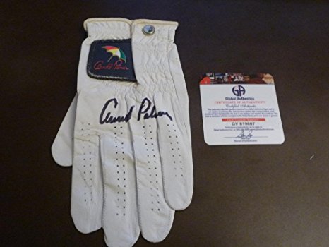 ARNOLD PALMER SIGNED GOLF GLOVE AUTHENTICATED 100 AUTHENTICATED