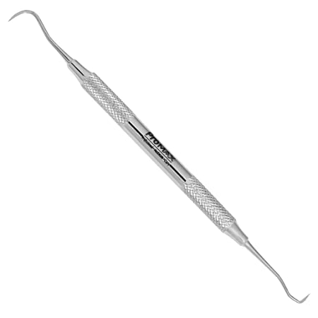 Professional Dental Tartar Scraper Tool - Double Ended Tartar Remover for Teeth, Dental Pick, Plaque Remover, Tooth Scraper - Added Tooth Cleaning at Home - 100% Surgical Stainless Steel-45-10125 (1)