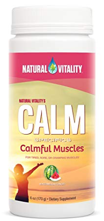 Natural Vitality Calm Specifics Calmful Muscles - for Tired, Sore, or Cramping Muscles - Watermelon 6 oz