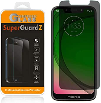 for Motorola Moto G7 Power Tempered Glass Screen Protector [Privacy Anti-Spy], SuperGuardZ, 9H Anti-Scratch, Anti-Bubble [Lifetime Replacements]