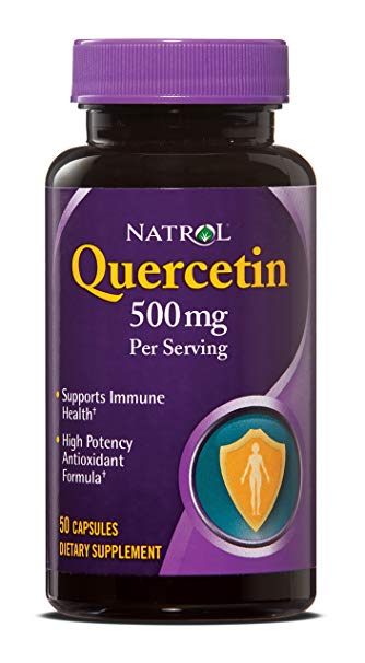 Natrol Quercetin - 500 mg - 50 Capsules