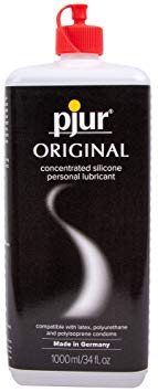 Pjur Original (33.8 Fluid Ounce / 1000 Milliliter) - Super Concentrated Silicone Personal Lubricant