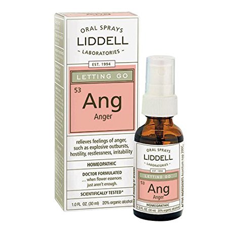 Liddell Homeopathic Letting Spray, Go Anger, 1 Fluid Ounce