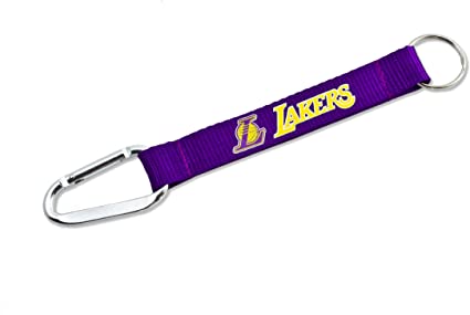 NBA Los Angeles Lakers Carabiner Lanyard Keychain