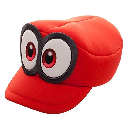 Bioworld Nintendo Mario Odyssey Cosplay Hat Cappy with Eyes