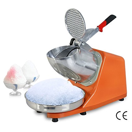 Smartxchoices 300W Electric Ice Crusher Machine Shaver Shaved Icee Snow Cone Maker 143 lbs New (300W)