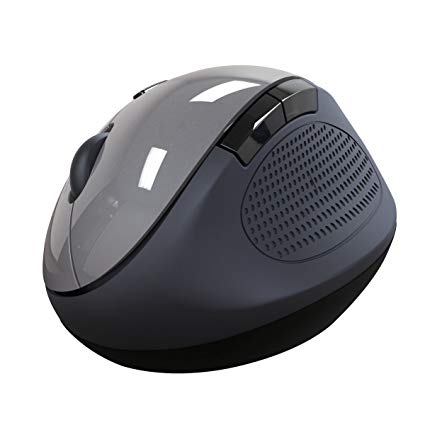 Portronics POR-690 Puck Ergonomic Wireless Mouse (Gray)