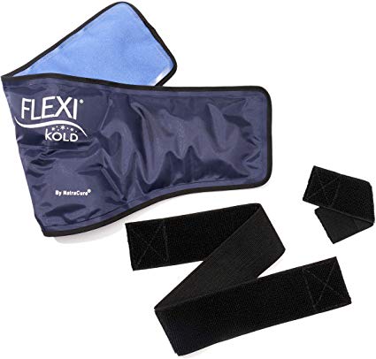 FlexiKold Gel Neck Ice Pack w/Straps (58 X 20 X 12.7 cm) - 6301 COLD-STRAP - Professional Cold Pack