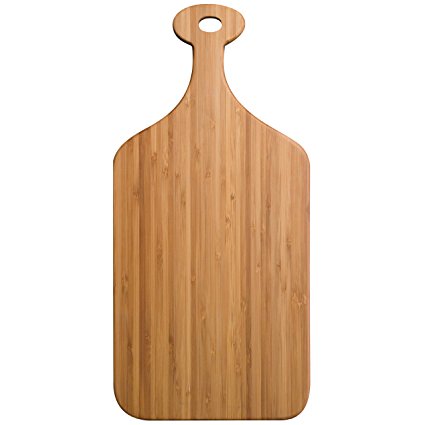 Totally Bamboo Greenlight Paddle Cutting Board, Medium