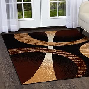 Home Dynamix Premium Indus Modern Area Rug, Ebony Multi, 3'7"x5'2" Rectangle